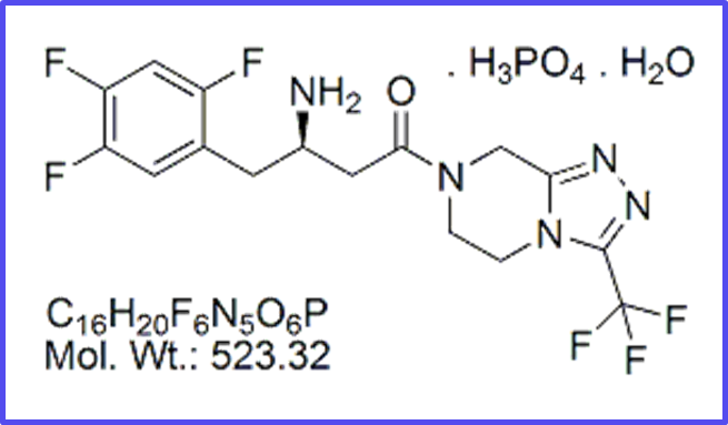 Sitagliptin Phosphate Hydrate